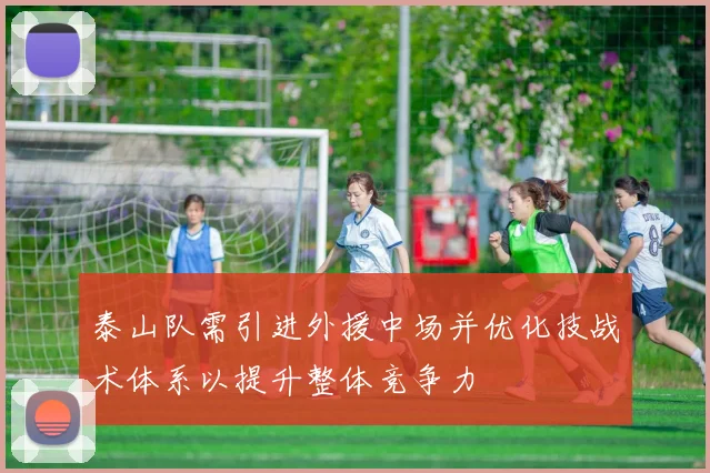 泰山队需引进外援中场并优化技战术体系以提升整体竞争力
