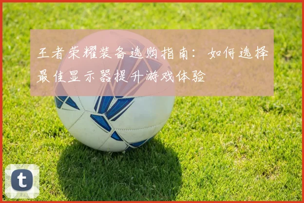 王者荣耀装备选购指南:如何选择最佳显示器提升游戏体验