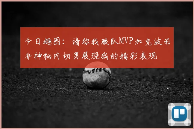 今日趣图：请称我狼队MVP加克波而非神秘内切男展现我的精彩表现