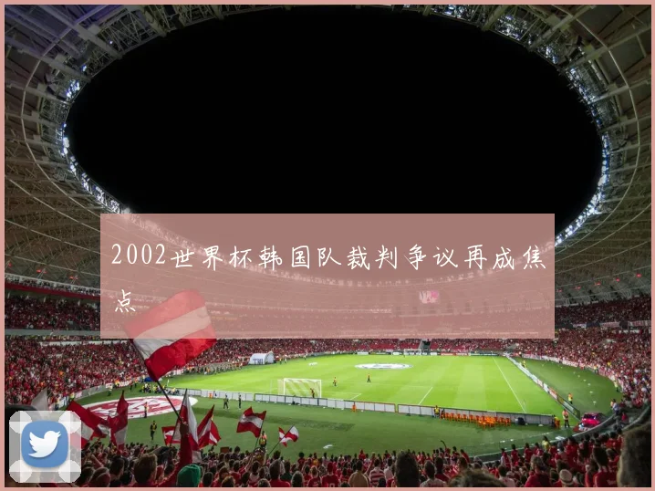 2002世界杯韩国队裁判争议再成焦点